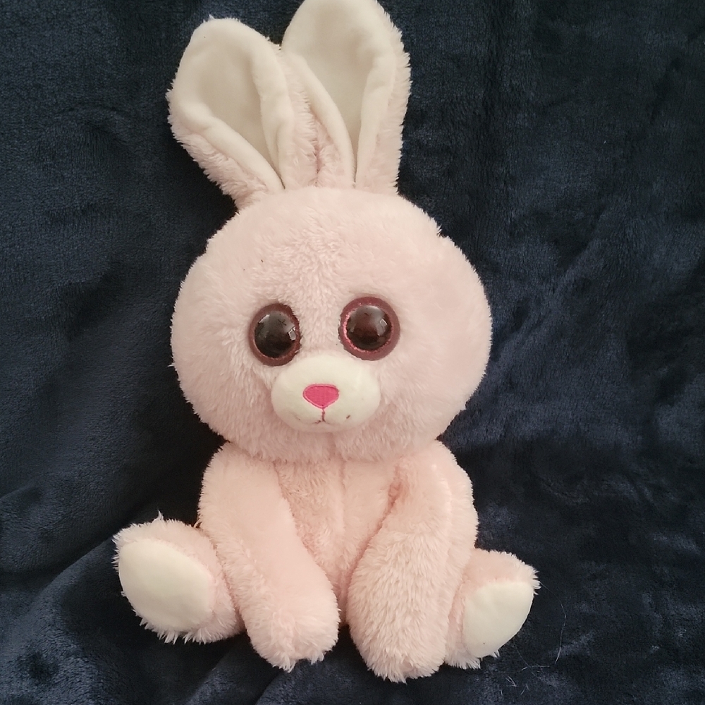 Adorable Pink Plush Bunny Toy